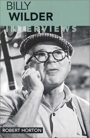 Cover of: Billy Wilder: Interviews (Conversations With Filmmakers Series)