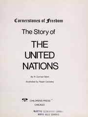 Cover of: The story of the United Nations | R. Conrad Stein