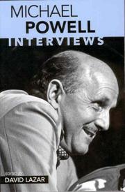 Cover of: Michael Powell by David Lazar, Michael Powell
