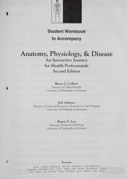 Cover of: Student workbook for anatomy, physiology, and disease | Jeff Ankney