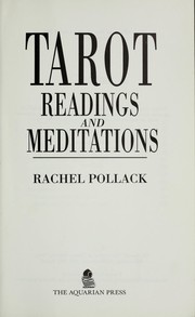 Cover of: Tarot Readings and Meditations
