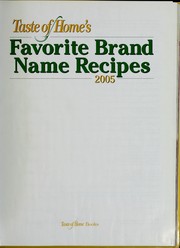 Cover of: Taste Of Home's Favorite Brand Name Recipes 2005