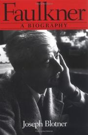 Cover of: Faulkner by Joseph Leo Blotner