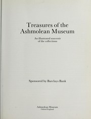 Cover of: Treasures of the Ashmolean Museum
