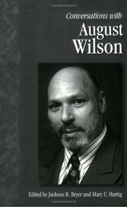 Cover of: Conversations with August Wilson by edited by Jackson R. Bryer and Mary C. Hartig.