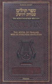 Cover of: Book of Psalms With an Interlinear Translation by Menachem Davis, Hillel Danziger