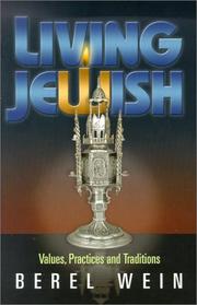 Cover of: Living Jewish by Berel Wein