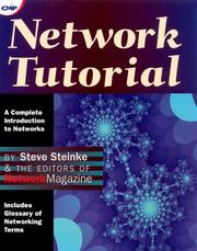 Cover of: Network Tutorial by Steve Steinke