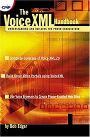 The voiceXML handbook by Bob Edgar