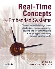 Real-Time concepts for embedded systems cover