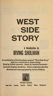 Cover of: West Side story : a novelization by Irving Shulman