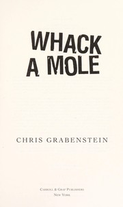 Cover of: Whack a mole