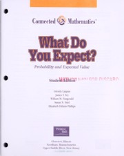 Cover of: What Do You Expect (Prentice Hall Connected Mathematics) by 