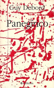 Cover of: Panegírico