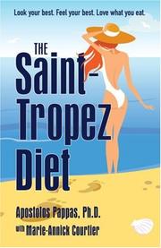 The Saint-Tropez diet by Apostolos Pappas, Apostolos Pappas Phd, Marie-Annick Courtier