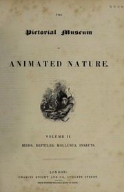 Cover of: The pictorial museum of animated nature