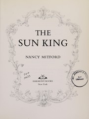 Cover of: The Sun King
