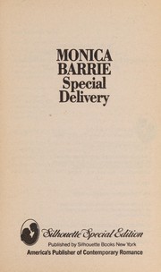 Cover of: Special Delivery by Monica Barrie