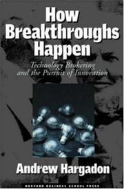Cover of: How Breakthroughs Happen | Andrew Hargadon