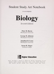 Cover of: Art Notebook to accompany Biology by Peter H. Raven, Peter Raven