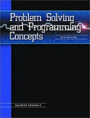 Cover of: Problem Solving and Program Concepts (6th Edition)