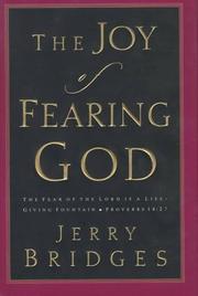 Cover of: The joy of fearing God