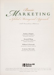 Cover of: Basic marketing by Stanley J. Shapiro ... [et al.].