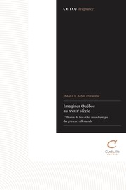 Cover of: Imaginer Québec au XVIIIe siècle by 