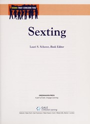 Cover of: Sexting by Lauri S. Scherer