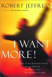 Cover of: I Want More!