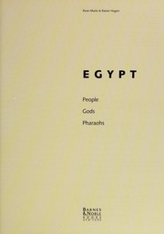 Cover of: Egypt | Rose-Marie Hagen