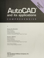 Cover of: AutoCAD and its applications | Terence M. Shumaker