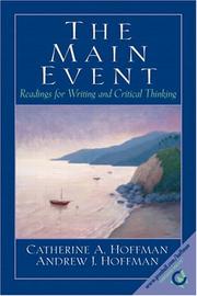 Cover of: The main event: readings for writing and critical thinking