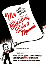 Cover of: My Sizzling Sales Manual | 