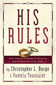 Cover of: His Rules by Christopher Burge, Pamela Toussaint