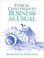 Cover of: Ethical challenges to business as usual