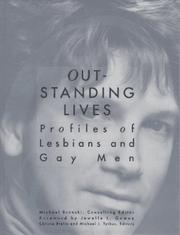 Cover of: Outstanding lives by Michael Bronski, consulting editor; foreword by Jewelle L. Gomez; Christa Brelin and Michael J. Tyrkus, editors.