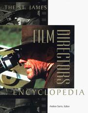 Cover of: The St. James film directors encyclopedia