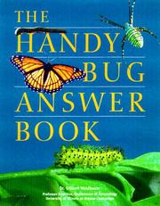 Cover of: The handy bug answer book by Gilbert Waldbauer