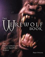 Cover of: The Werewolf Book by Brad Steiger