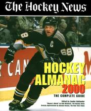 Cover of: Hockey Almanac 2000: The Complete Guide (Hockey News Hockey Almanac)