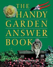 Cover of: The Handy Garden Answer Book (Handy Answer Books)