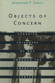 Cover of: Objects of concern | Jonathan F. Vance