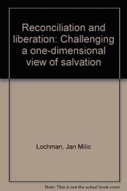 Cover of: Reconciliation and liberation | Jan MiliДЌ Lochman