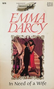 Cover of: In Need of a Wife by Darcy