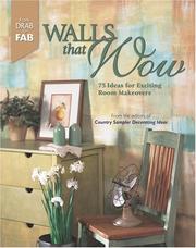 Cover of: Walls That Wow: 75 Ideas for Exciting Room Makeovers