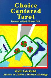 Cover of: Choice centered tarot