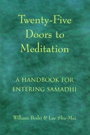Cover of: Twenty-five doors to meditation by William Bodri
