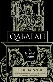 Cover of: Qabalah by John Bonner