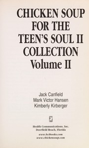 Cover of: Chicken soup for the teen